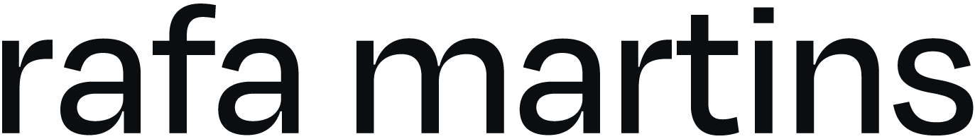 Logitpo rafa martins tipografia horizontal preto